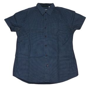 Guess Short Sleeve Button Up Shirt Size M